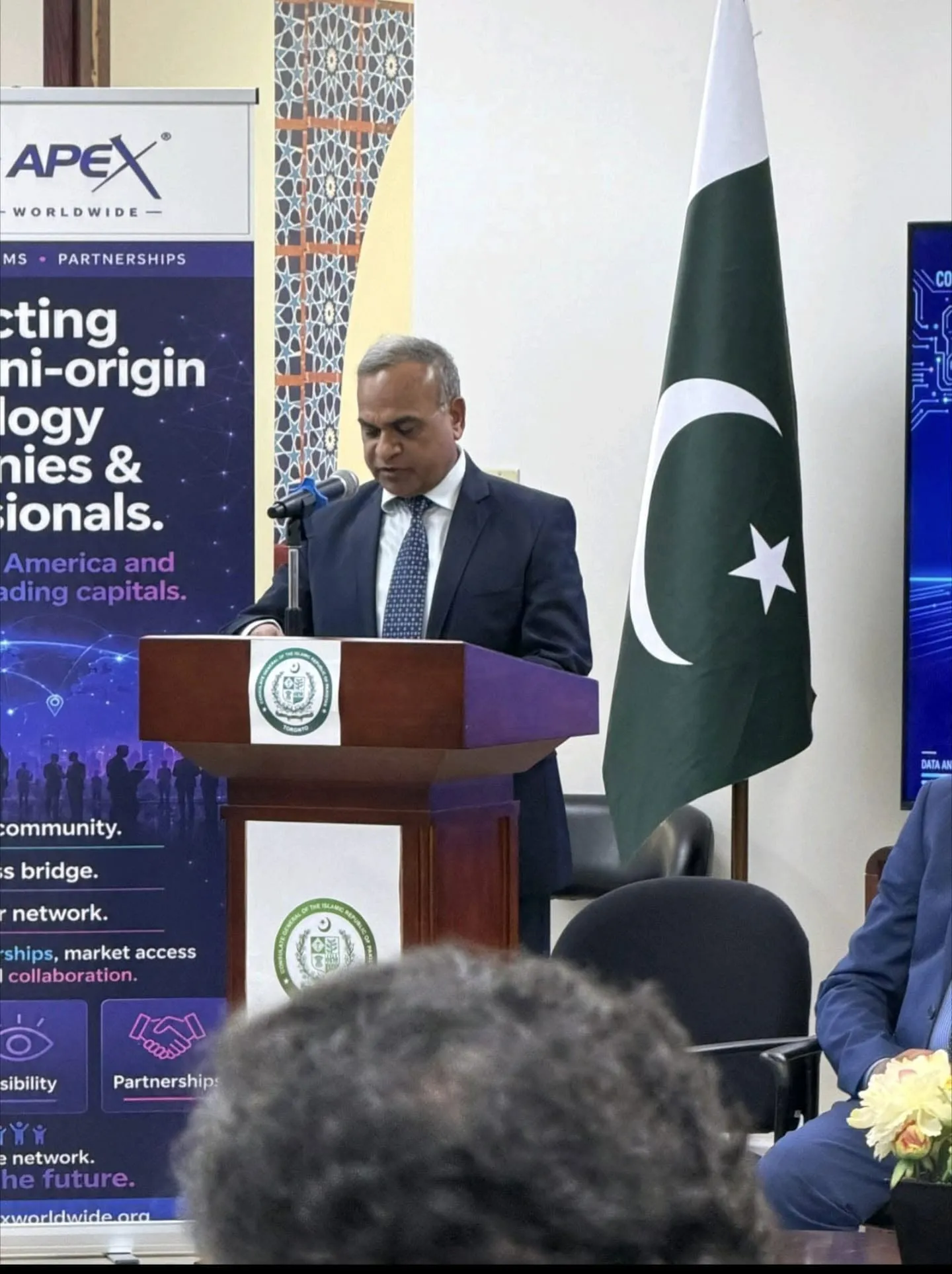 APEX Worldwide launch at the Pakistan Consulate, Toronto IT Night — photo 1